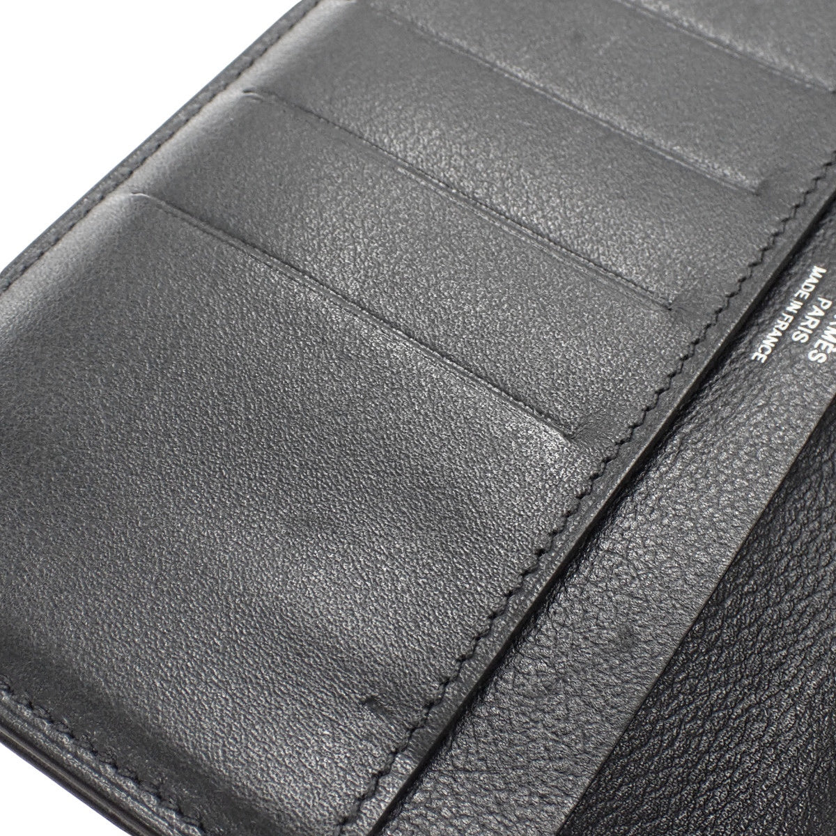 Citizen Twill Long Evercolor Palladium Hardware Black B Stamp