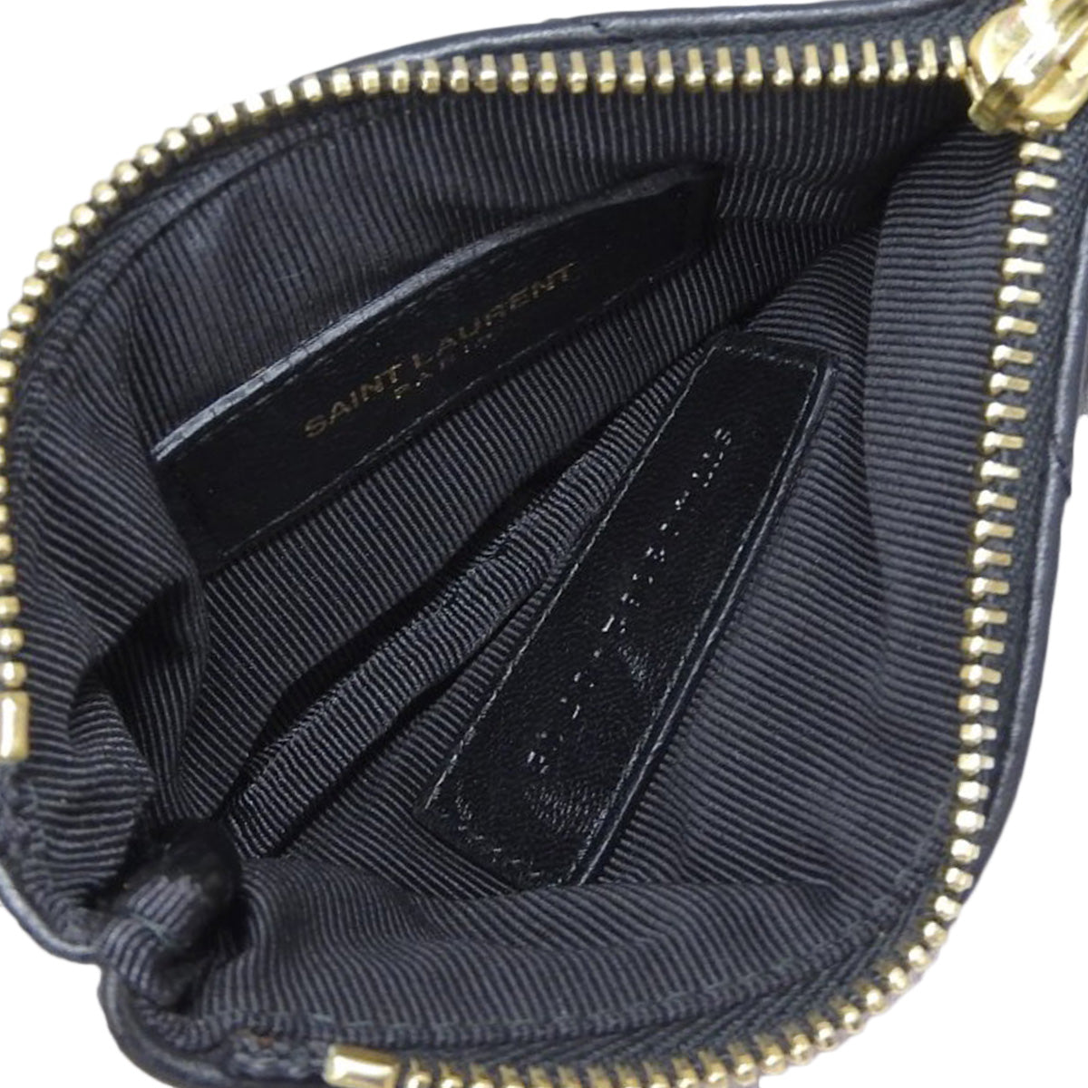 Cassandra Coin Purse, Leather, Black 403182