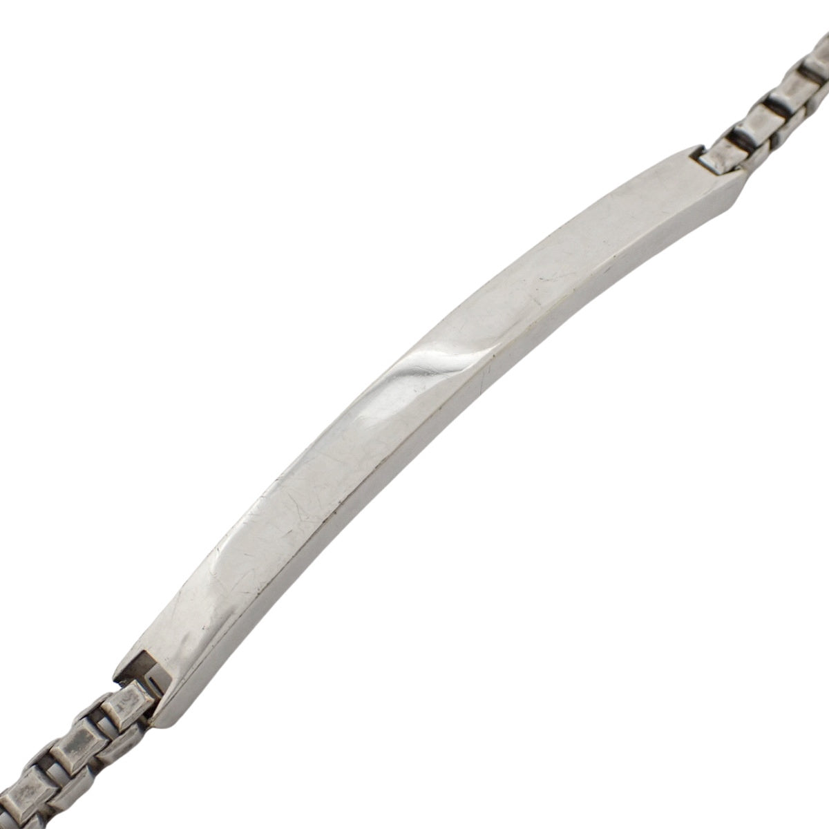 Venetian Link ID Bracelet Silver SV925