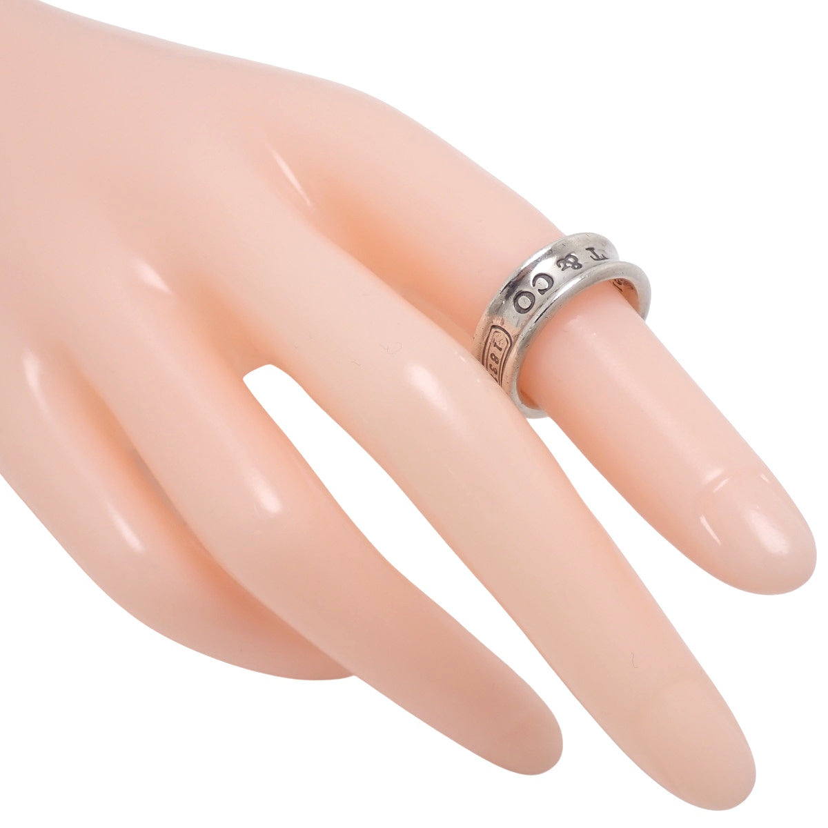 Narrow Ring Silver SV925 Size 9 (EU 49)