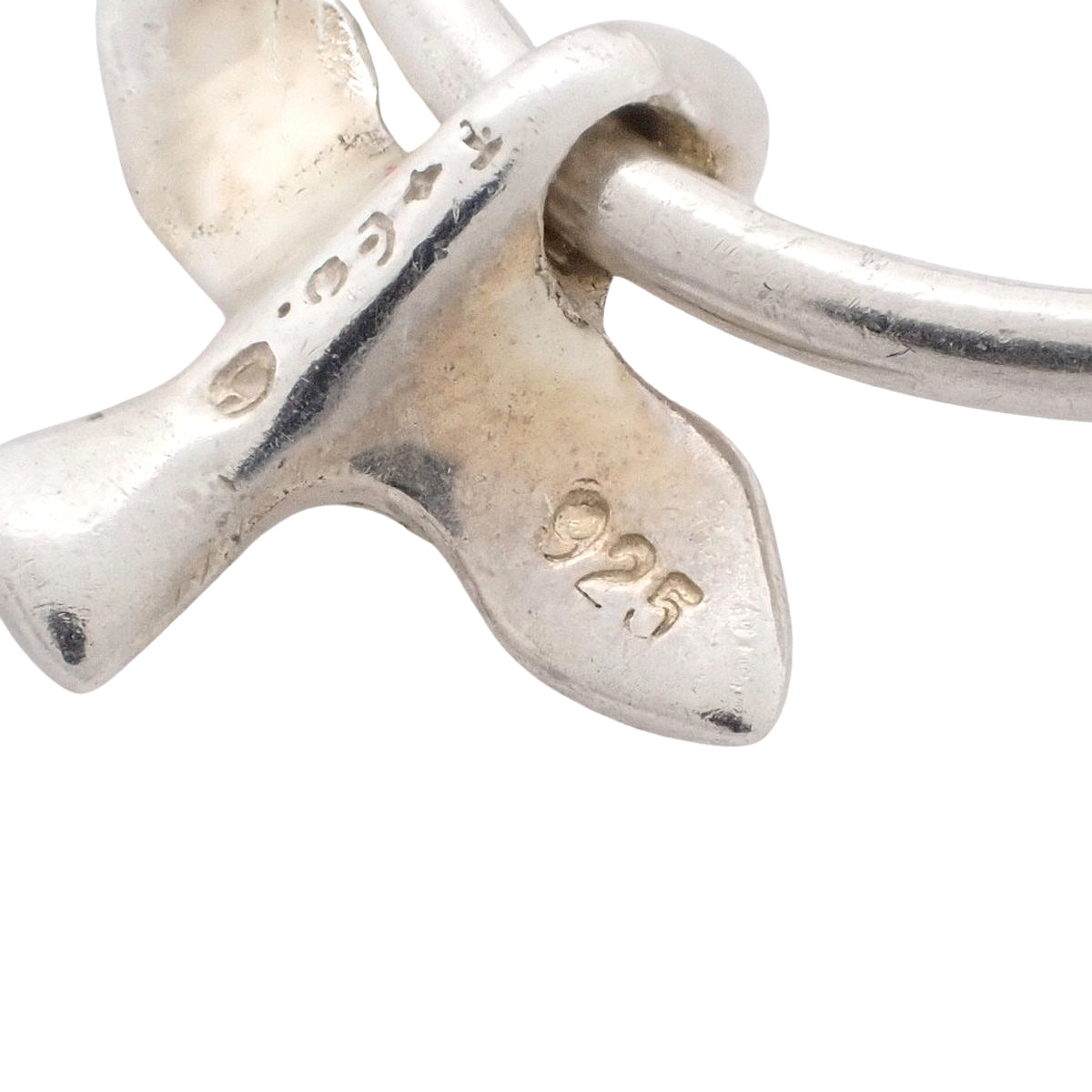 Bird Cross Ring Silver SV925 6.5(US)