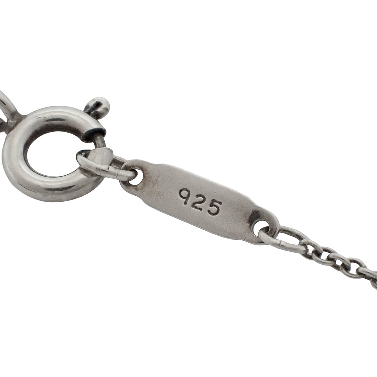 Round Tag Pendant Silver SV925