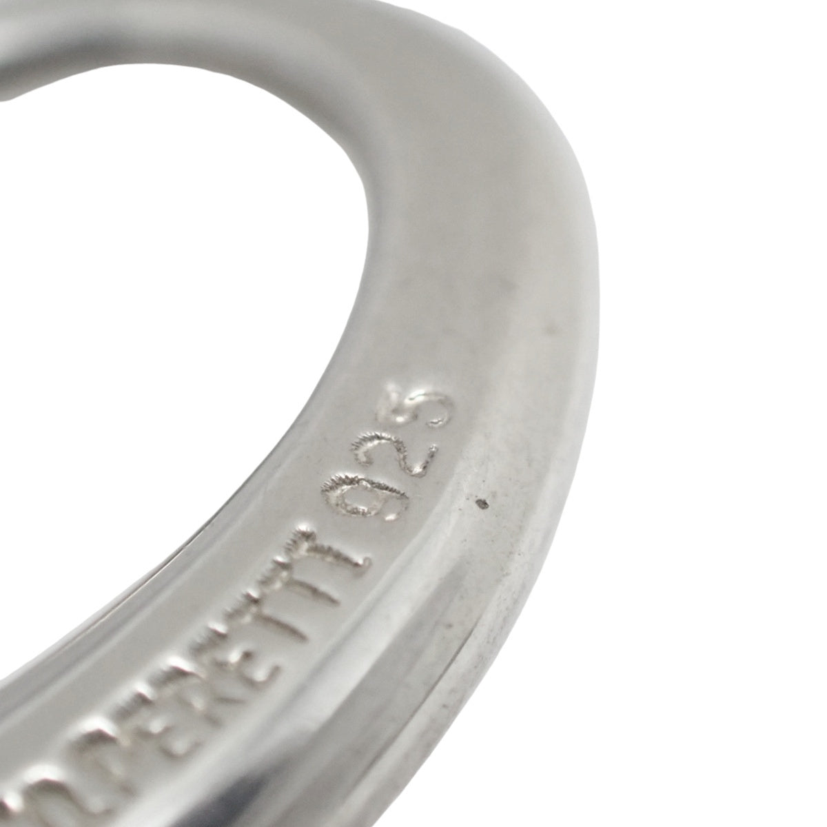 Open Heart Pendant Silver SV925