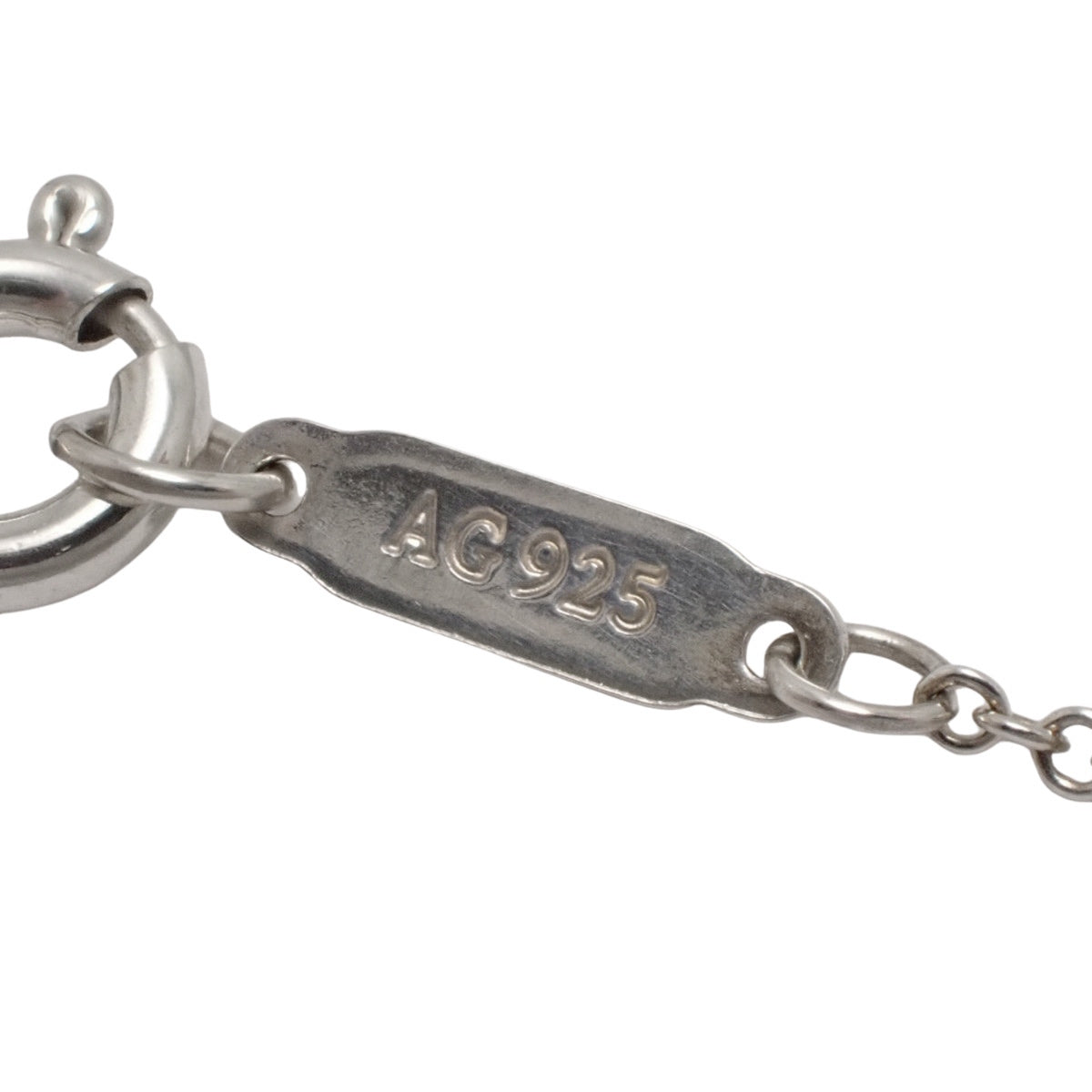 ダブル ハート タグ ペンダント シルバー SV925 ルベドメタル