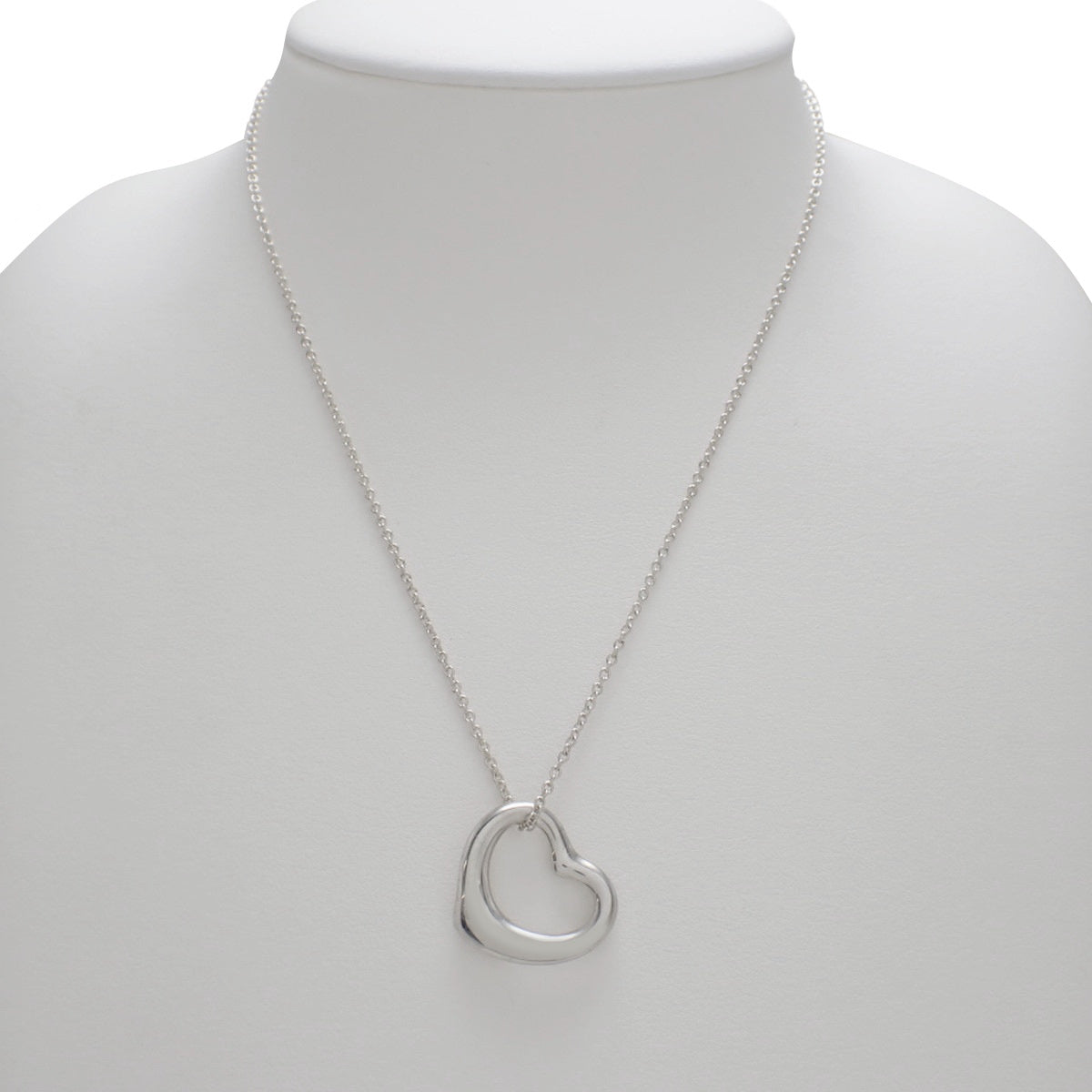 Open Heart Pendant, Silver SV925, 7.0g