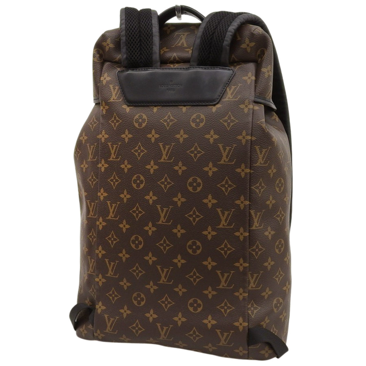 Monogram Macassar 背包，棕色，M43422