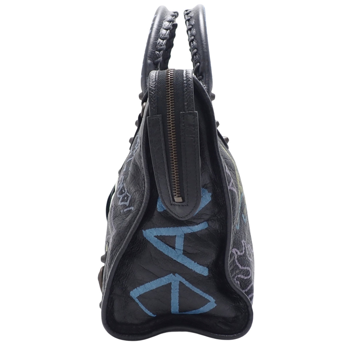 Graffiti Classic The City Medium Leather Black Multicolor 115748