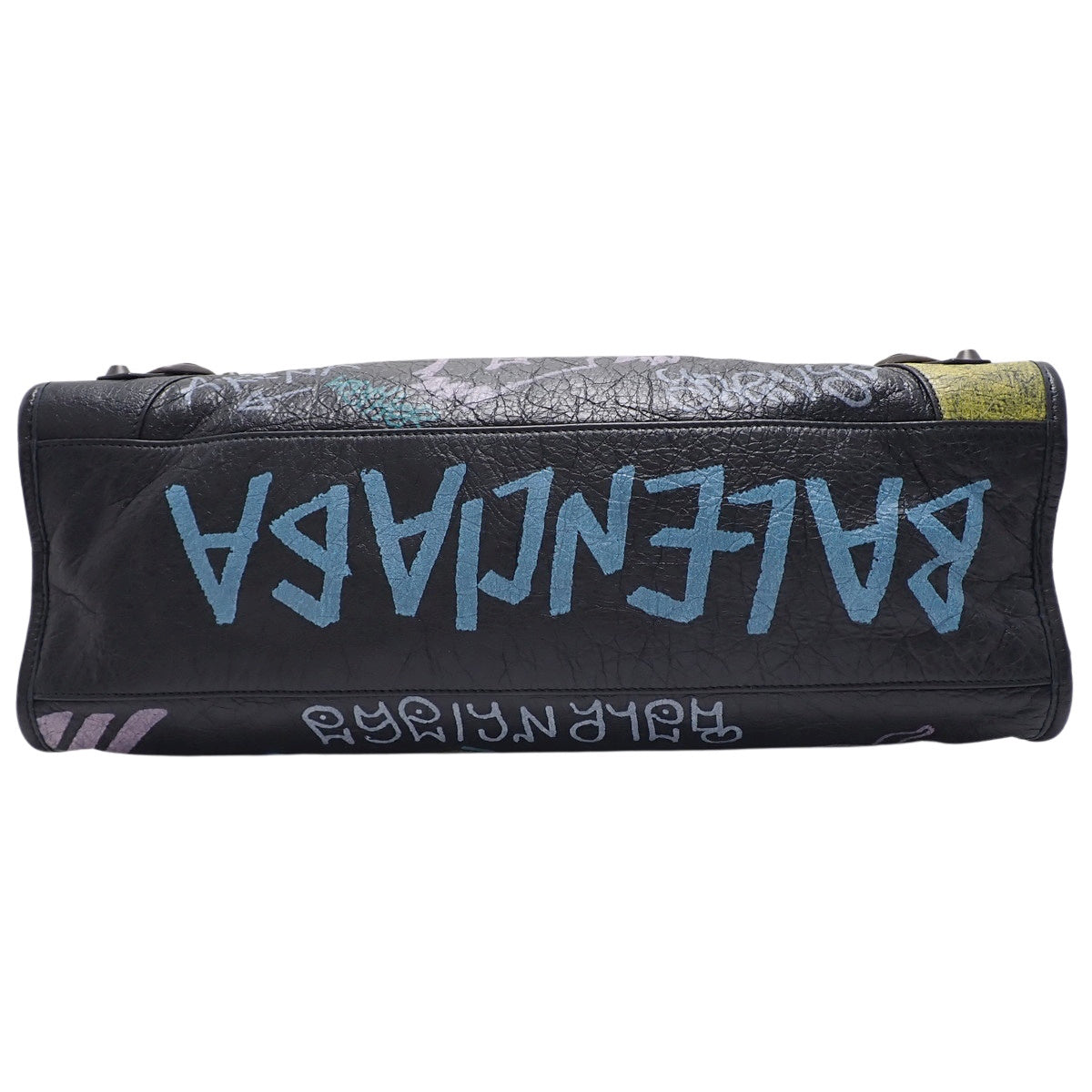 Graffiti Classic The City Medium Leather Black Multicolor 115748