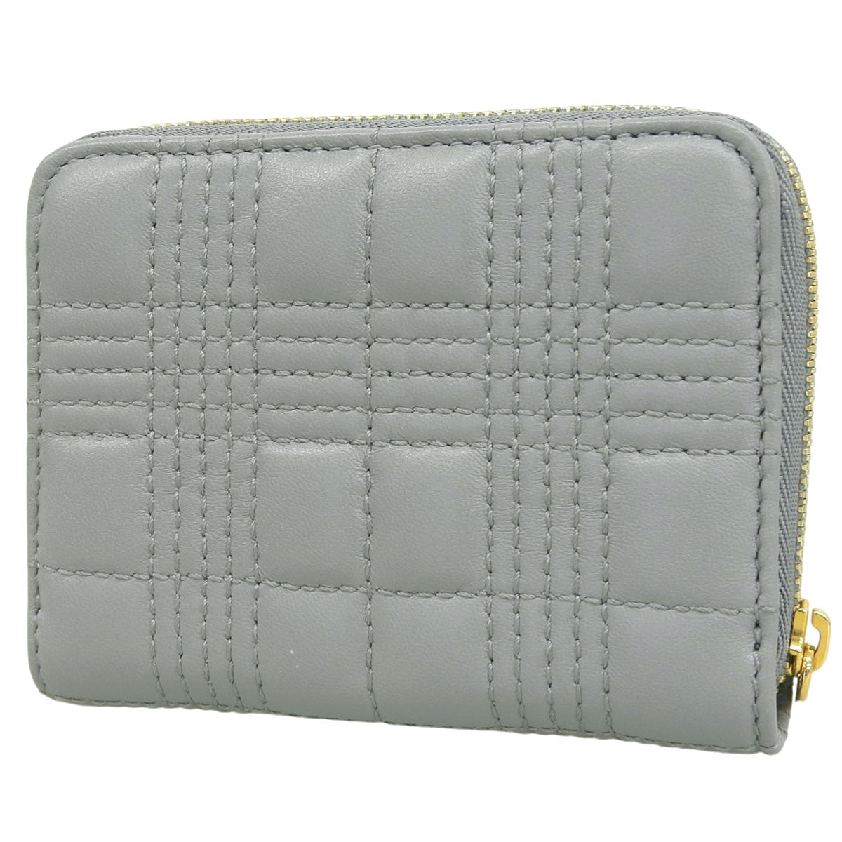 ローラ カードホルダー レザー グレー