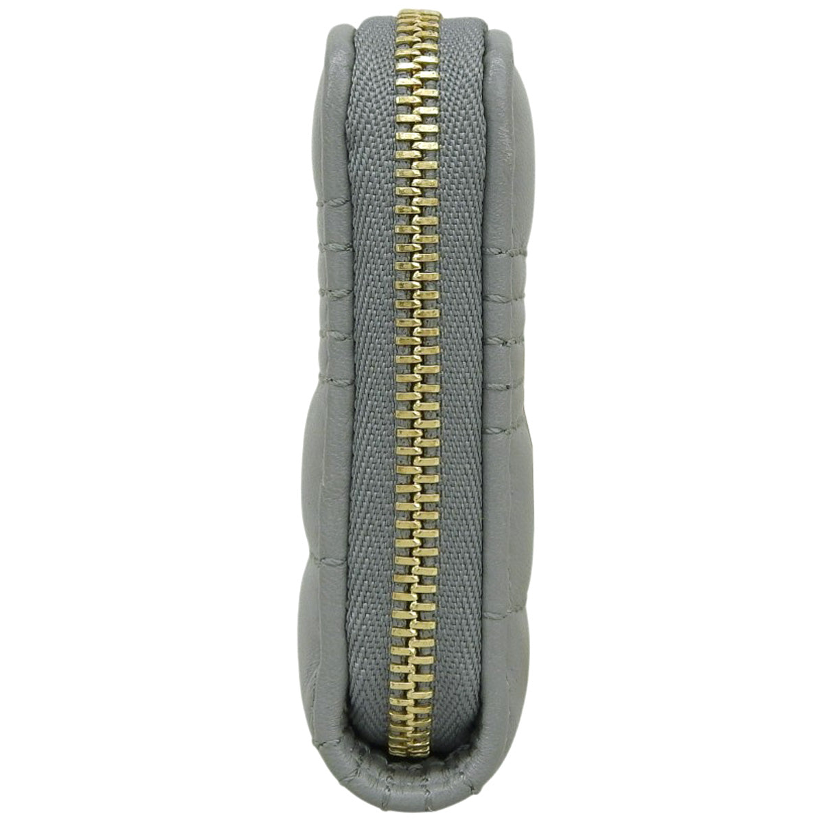 ローラ カードホルダー レザー グレー