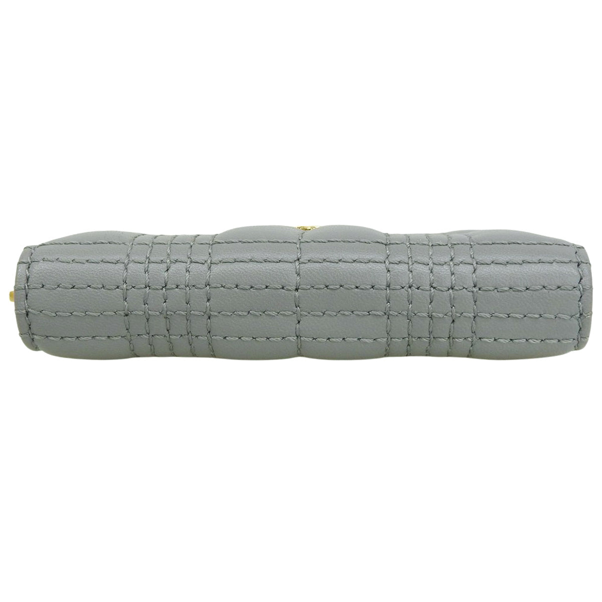 ローラ カードホルダー レザー グレー