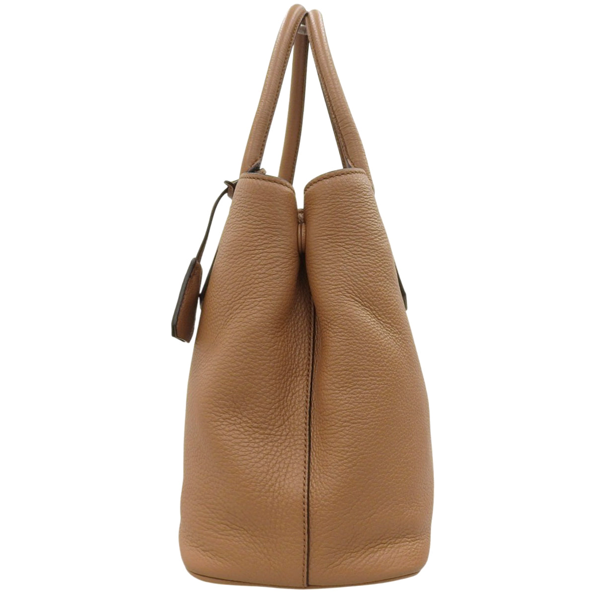 2-way handbag leather VITELLO PHENIX CARAMEL 1BA239
