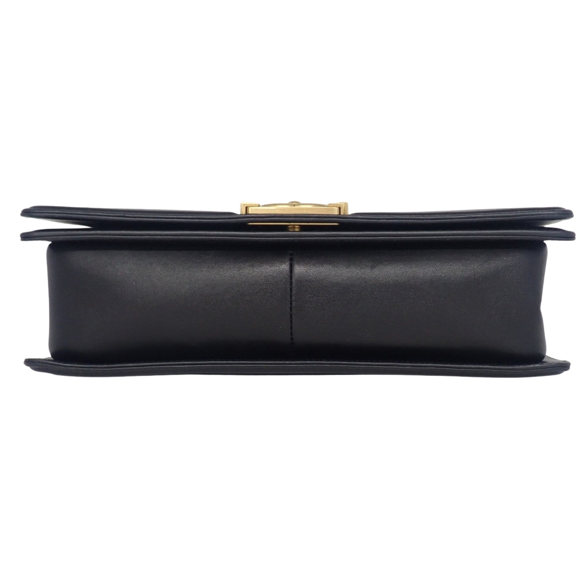 マトラッセ ボーイシャネル ココマーク チェーンショルダーバッグ ラムスキン ブラック A92193