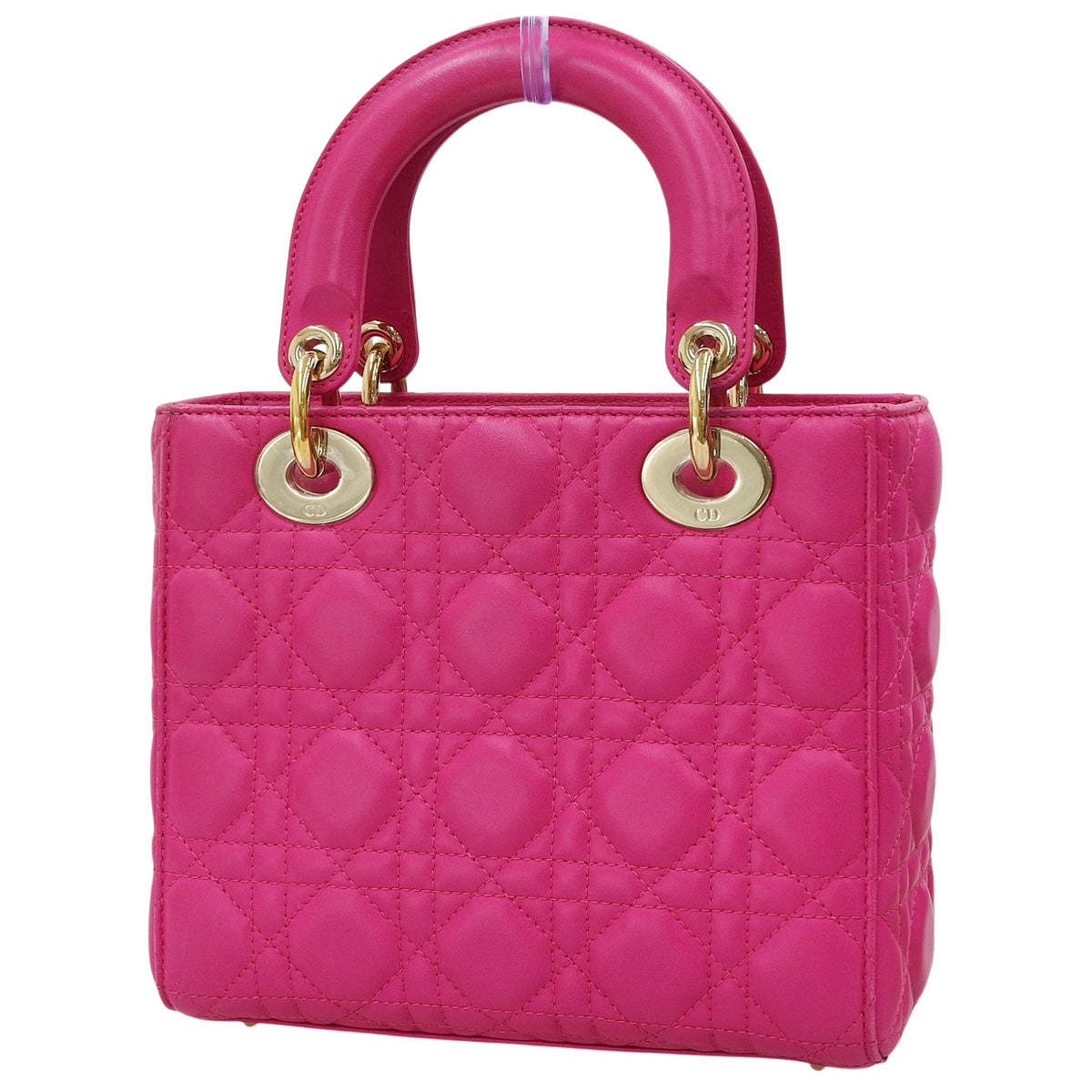 カナージュ レディディオール My ABCDior スモール ラムスキン ラニピンク M0538ONGE_M16F