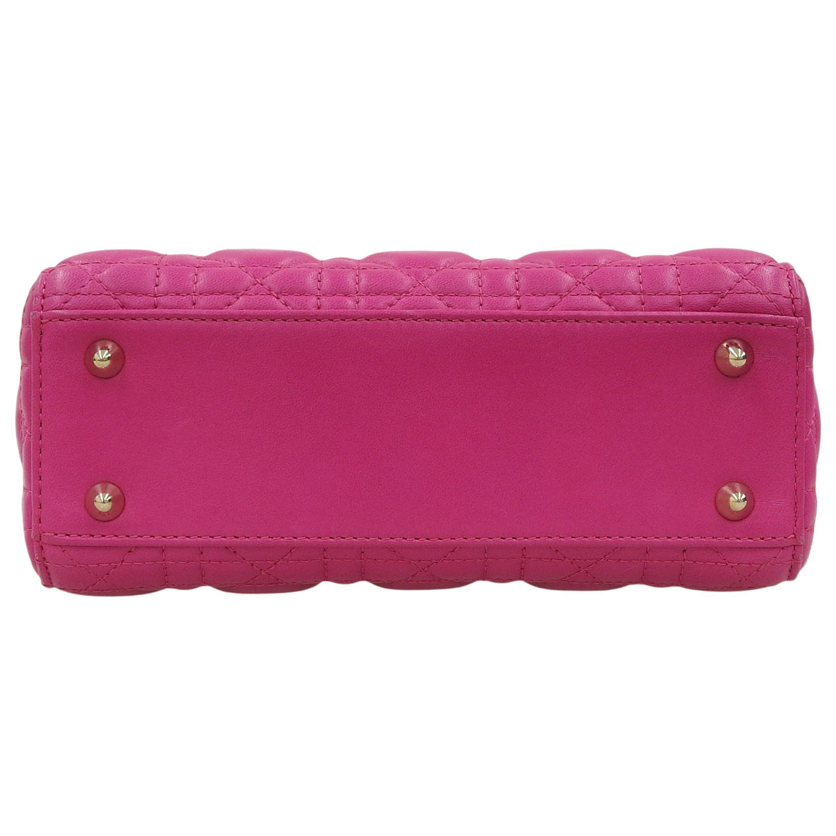 カナージュ レディディオール My ABCDior スモール ラムスキン ラニピンク M0538ONGE_M16F