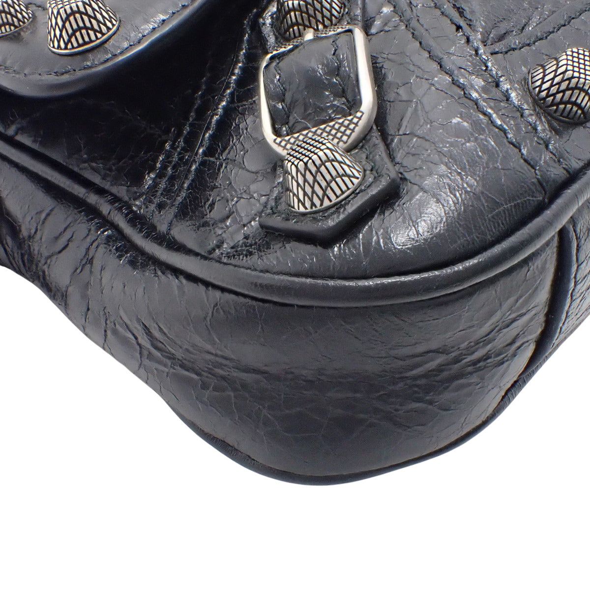 Le Cagole S Leather Black 771640