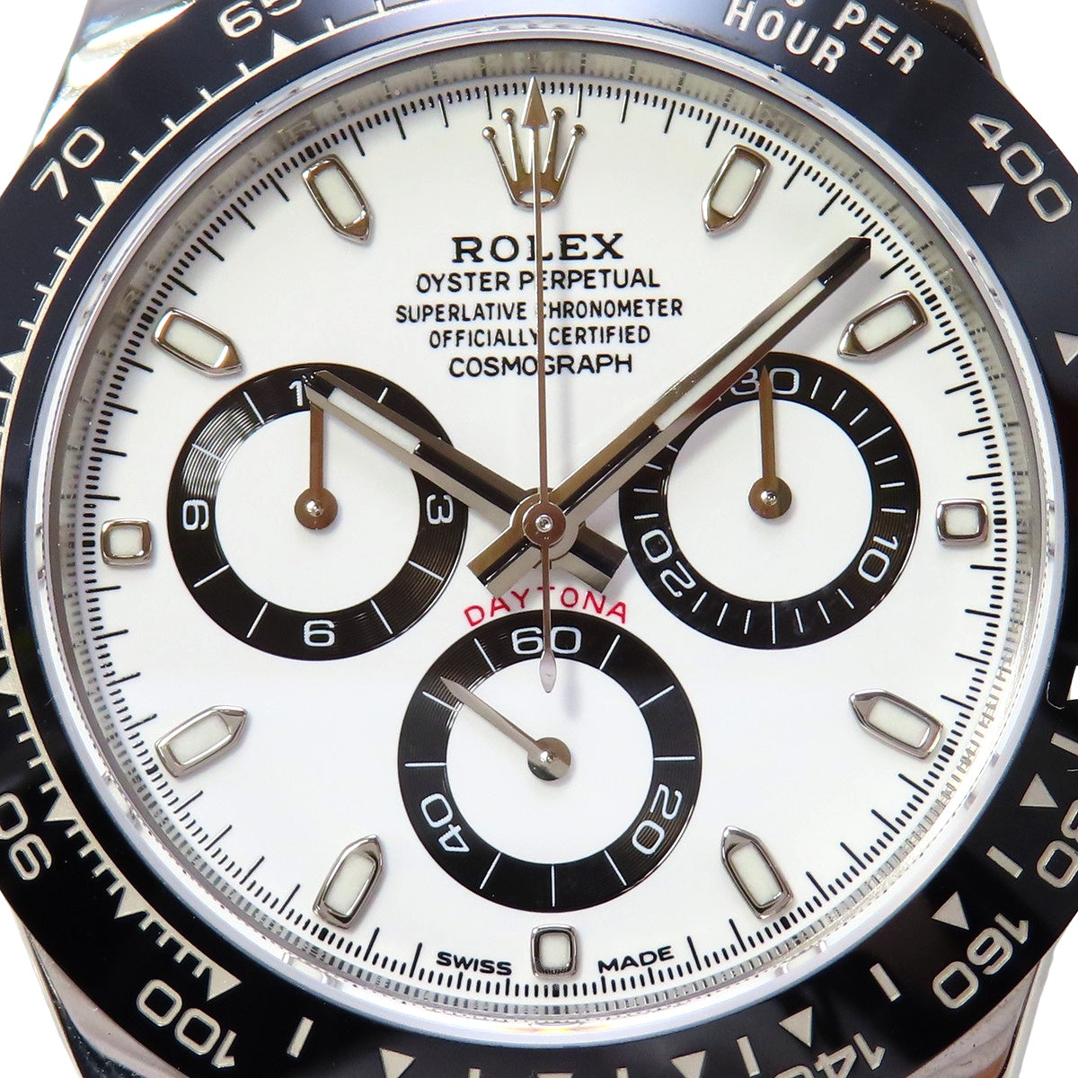 Daytona 116500LN Stainless Steel Random Number White Automatic Men's