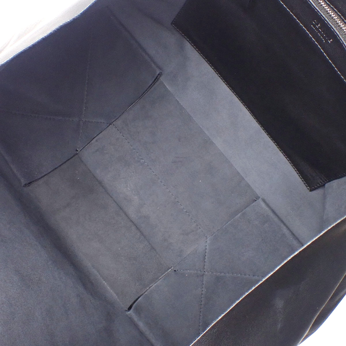 ホリゾンタル カバ ラージ レザー ブラック 166113