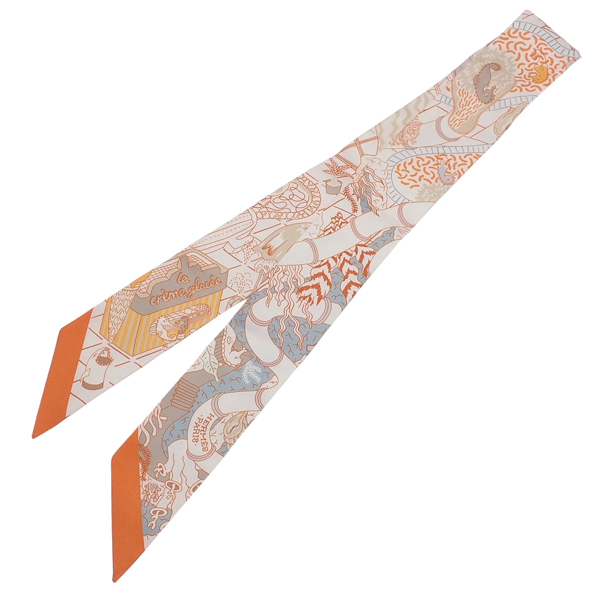 Splash Park スプラッシュパーク ツイリー ブラン オレンジ ヴェールドグリ