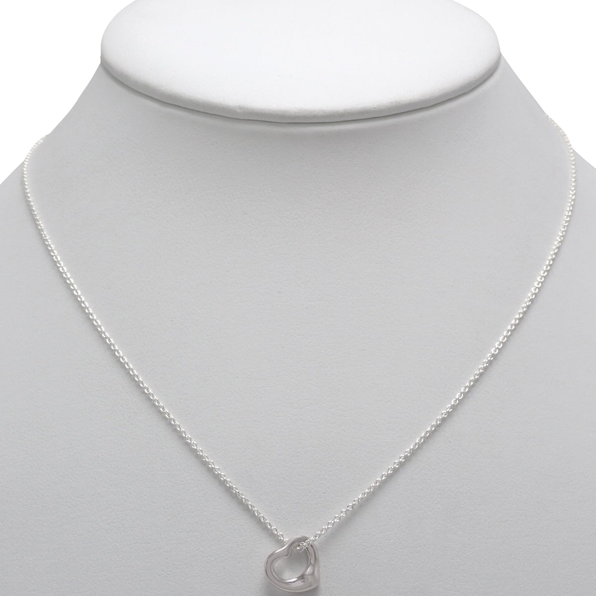 Open Heart Pendant Silver SV925