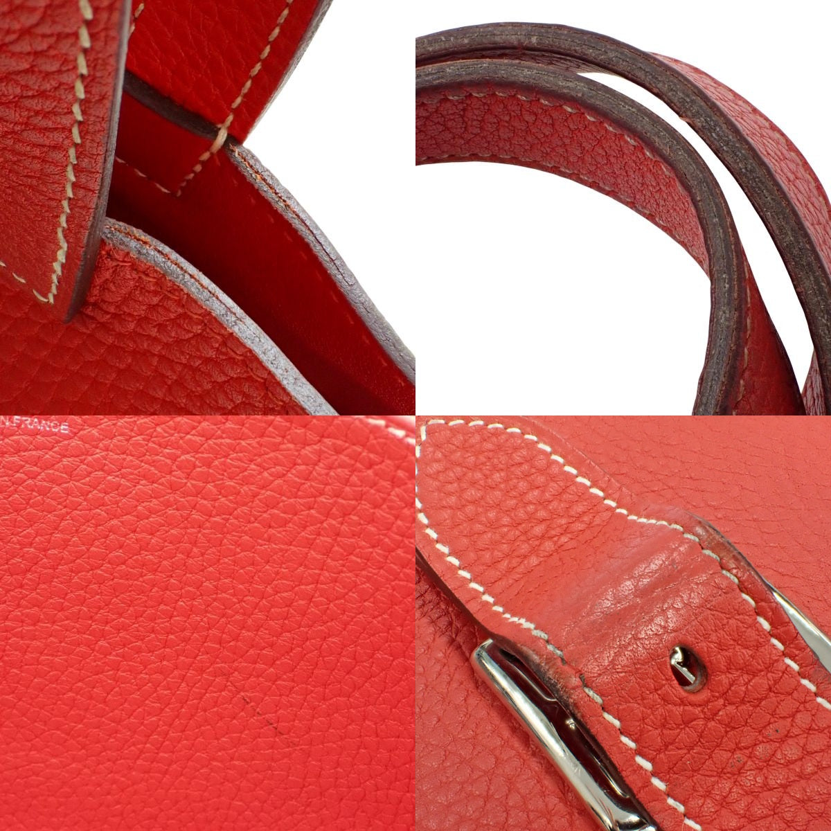 Arzan 31 Taurillon Clemence Rouge Casaque 银扣 A刻印