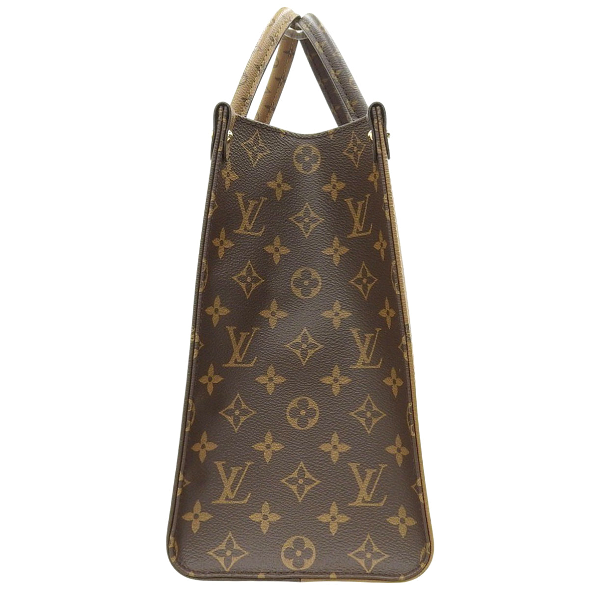 モノグラム・ジャイアント オンザゴーMM モノグラムキャンバス モノグラム･リバース キャンバス ブラウン キャメル M45321