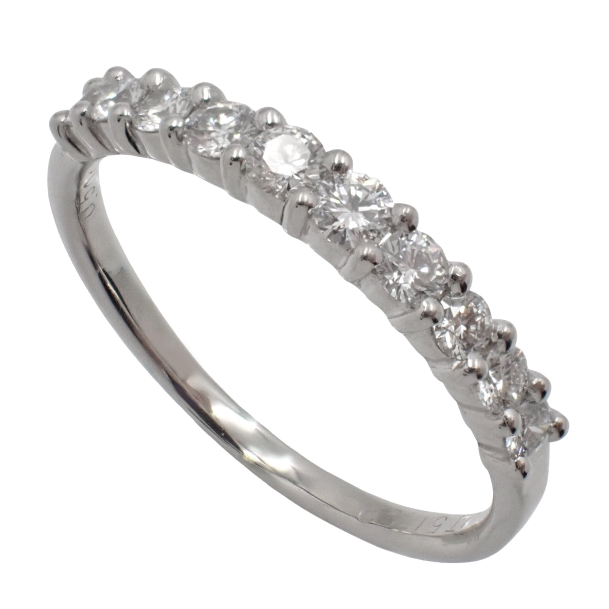 ダイヤモンド リング D0.501 プラチナ Pt900 17(57)号 3.6g