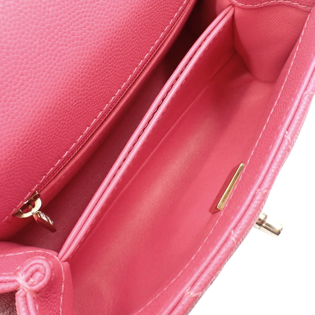 マトラッセ ココハンドル19 XXS キャビアスキン ピンク AS2215