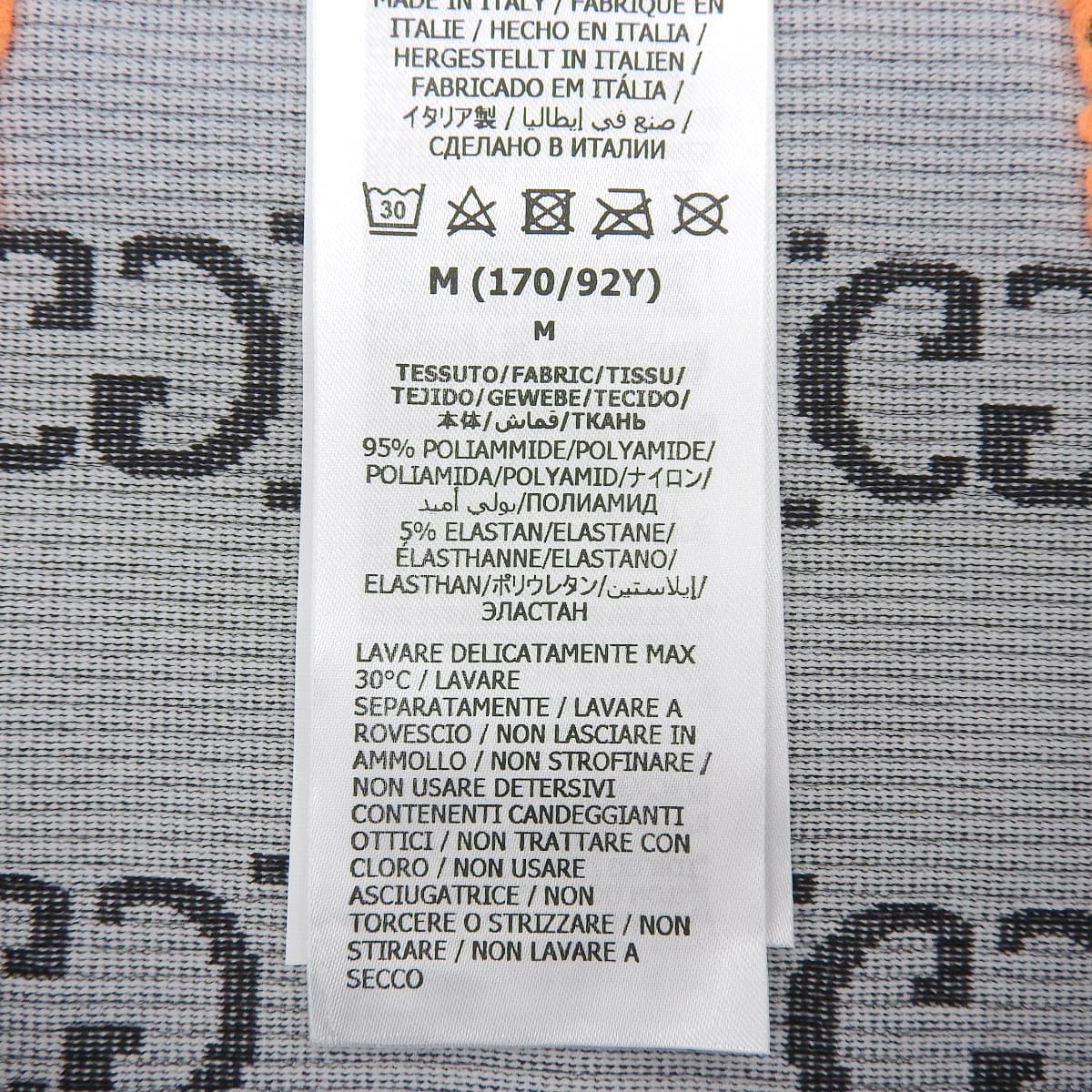 GG Jacquard Cropped Half Zip M