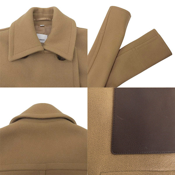 海军风纽扣双排扣大衣，40码