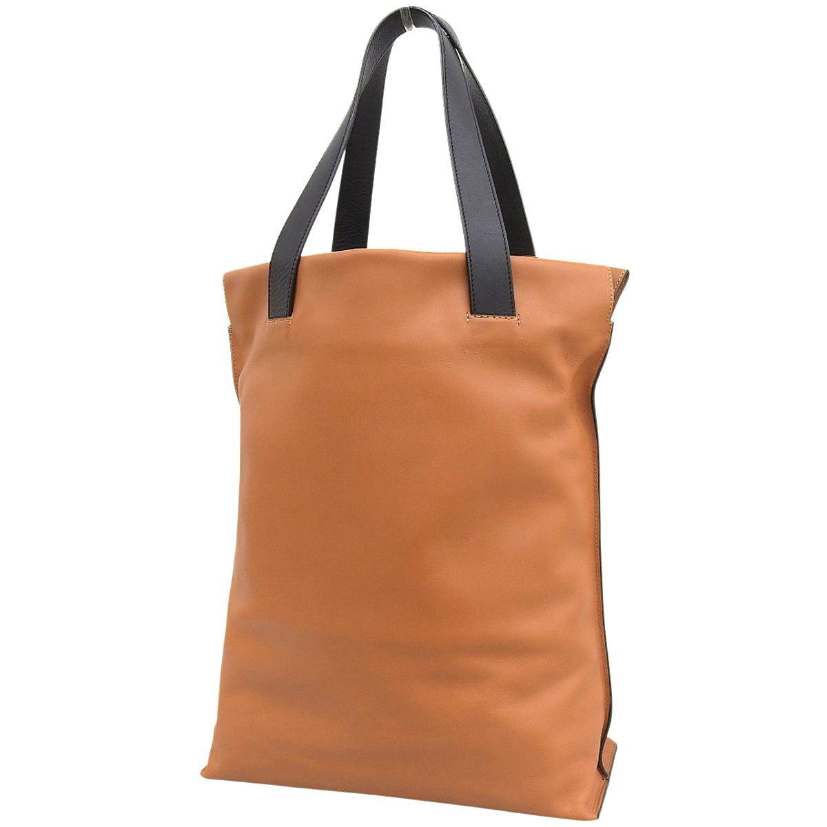 アナグラム ショッパー トートバッグ カーフ ブラウン ブラック