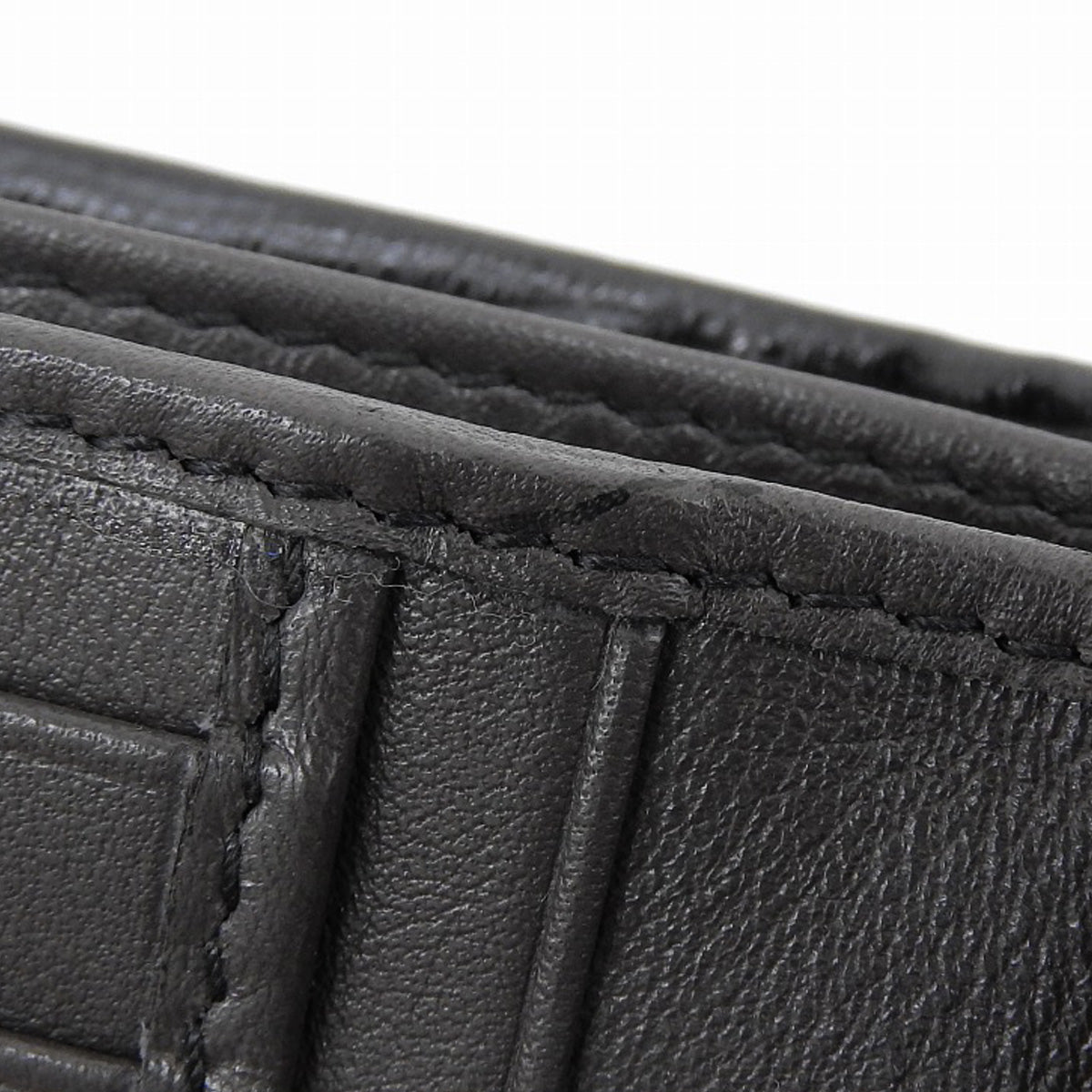 ガンチーニ 二つ折り財布 カーフ Black/Rain 66A065 733323