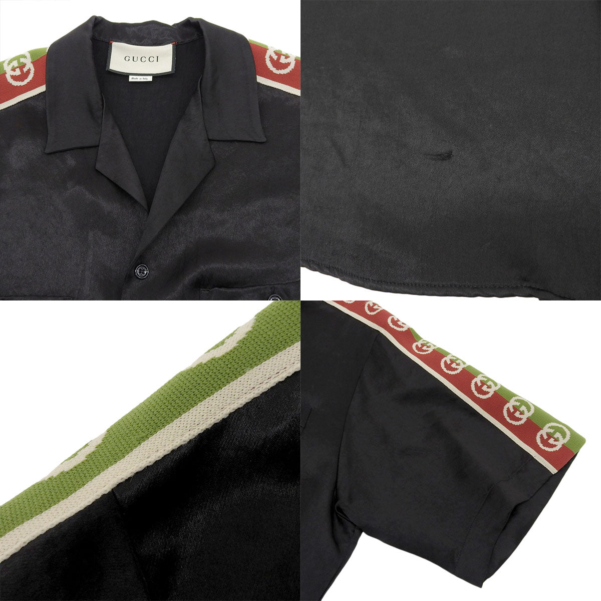 GGロゴ サイドライン シャツ 50