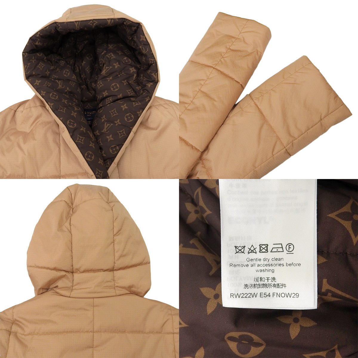 Short Pillow Puffer Wrap Coat 2022 36 RW222W