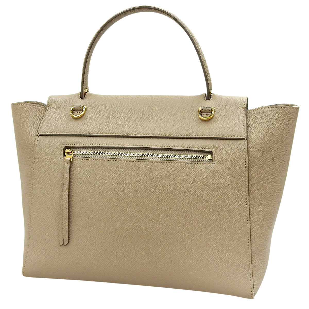 ベルトバッグ ミニ レザー ベージュ