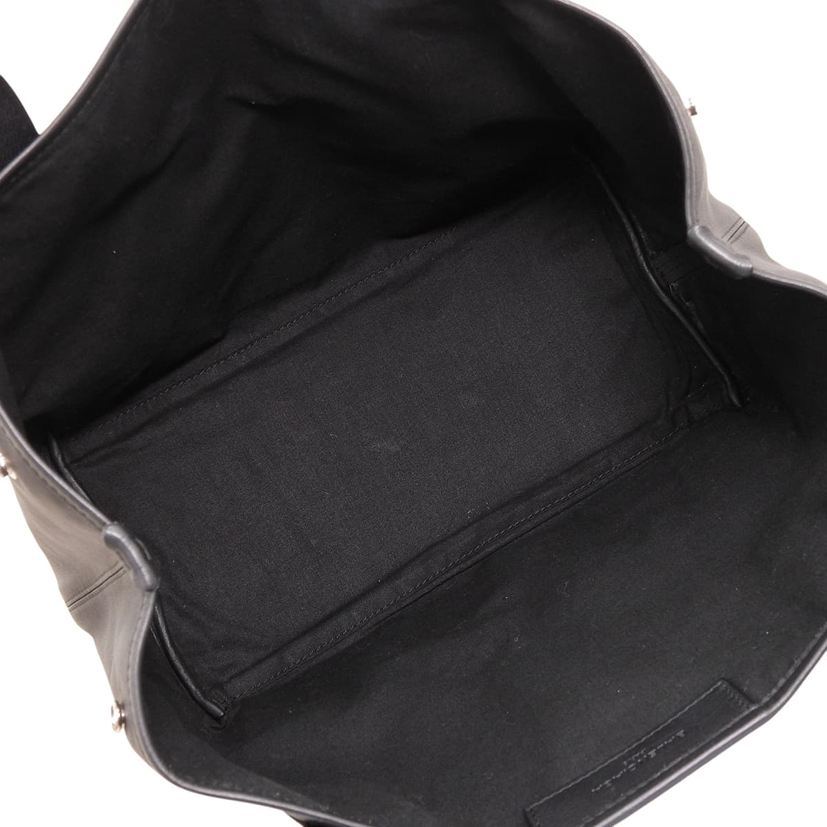Navy Cabas S Leather Black 339933