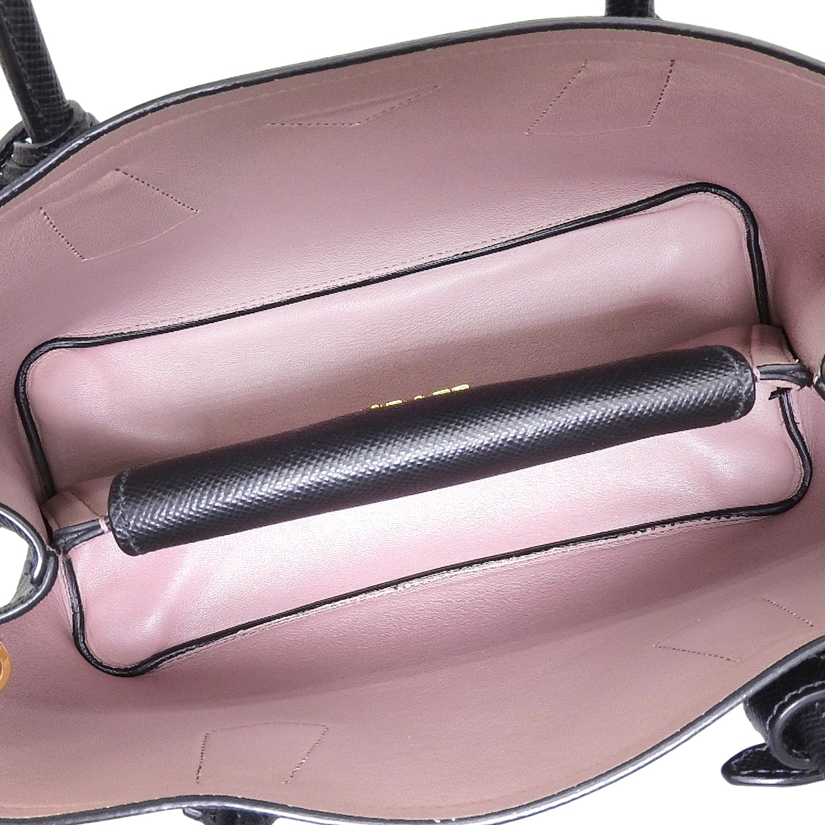 Medium double bag in Saffiano leather 1BG887