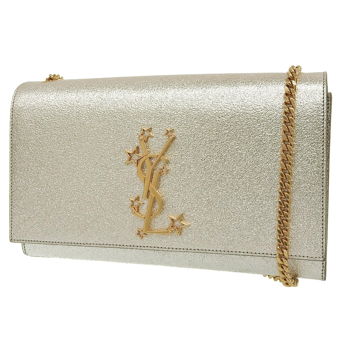 ケイト ミディアム レザー シャンパンゴールド