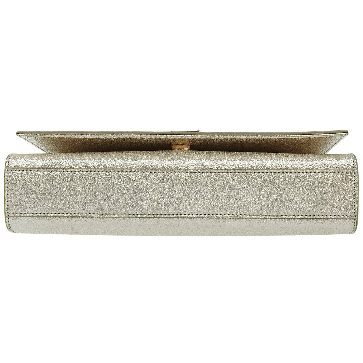 Kate Medium Leather Champagne Gold