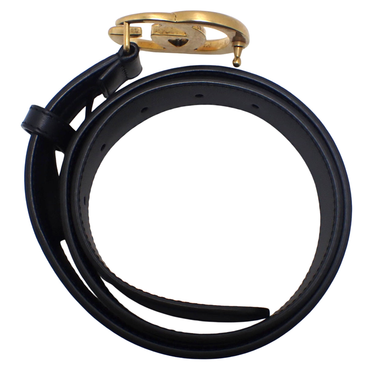 Double G Belt 75・30 Leather 414516