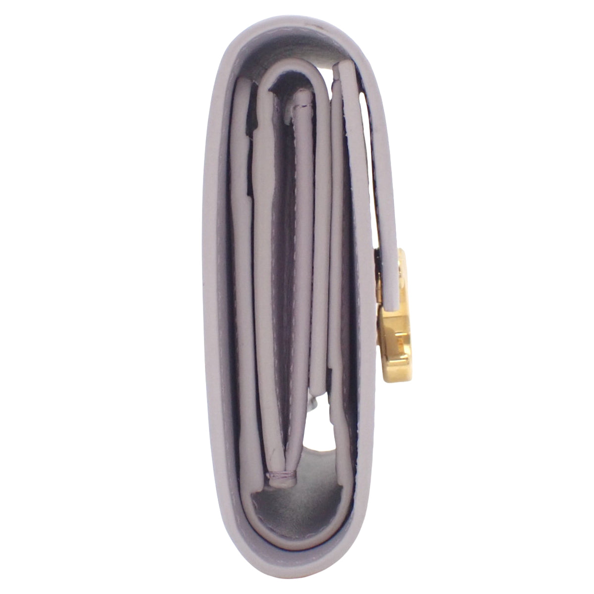 スモール ウォレット トリオンフ シャイニーカーフスキン パープル