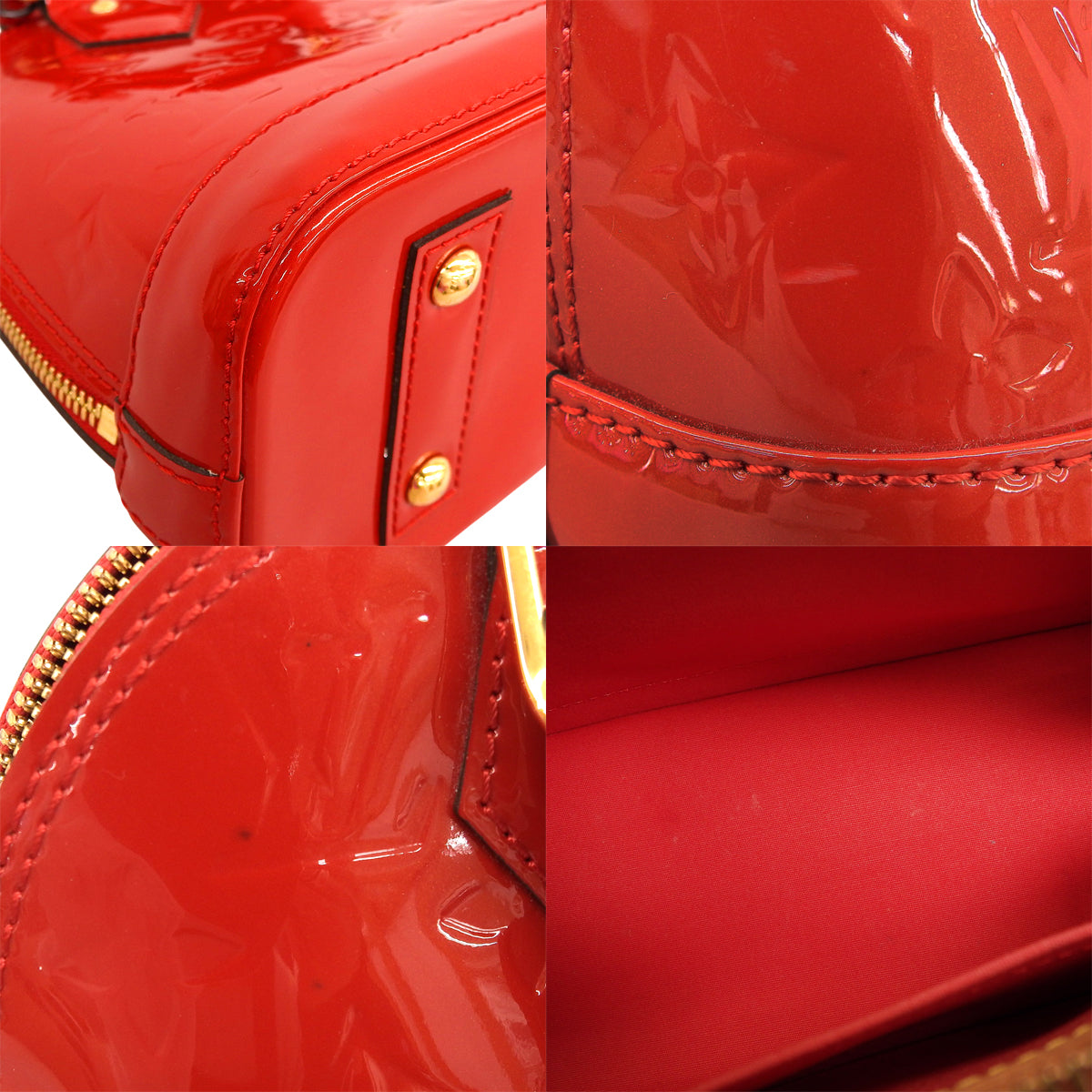 Monogram Vernis Alma BB Cerise M90174