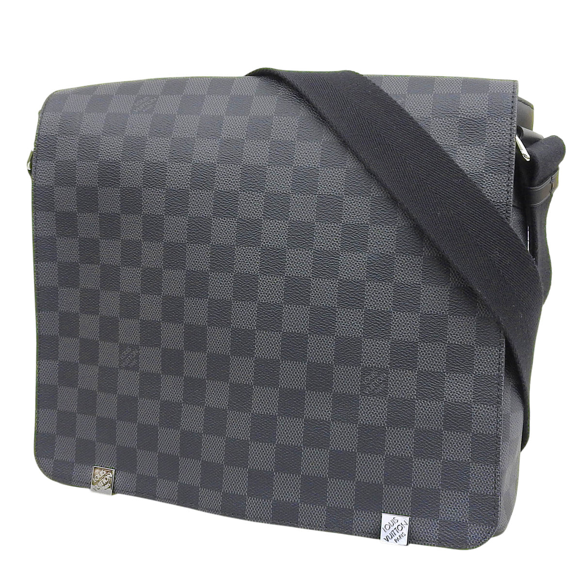 ダミエ・グラフィット ディストリクト グレー ブラック N41029