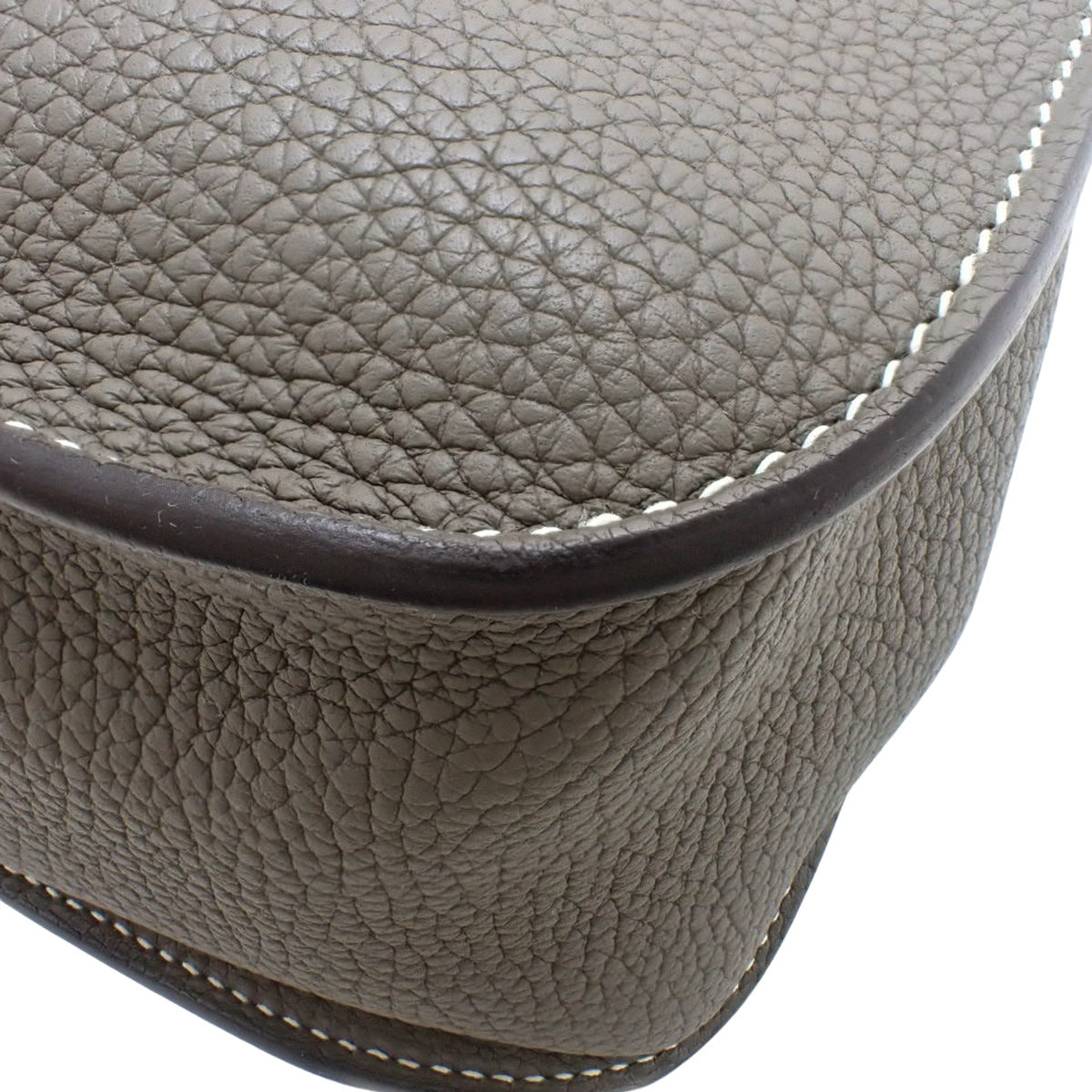 Arzan 31 Taurillon Clemence Etain Silver Hardware D Stamp