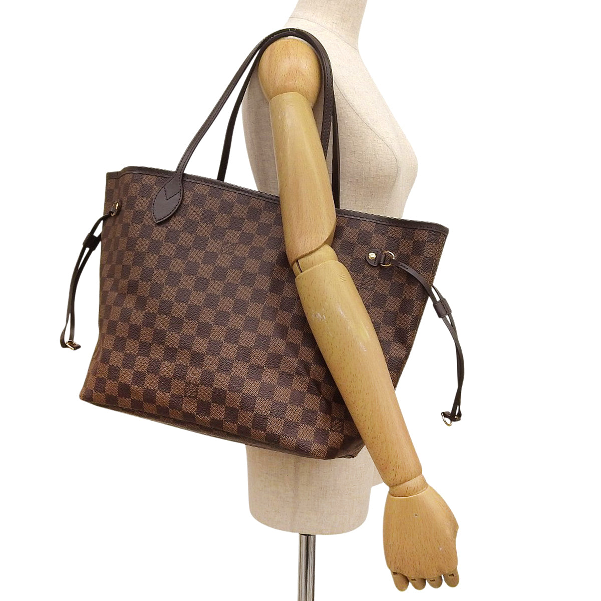 ダミエ・エベヌ ネヴァーフルMM ブラウン N51105