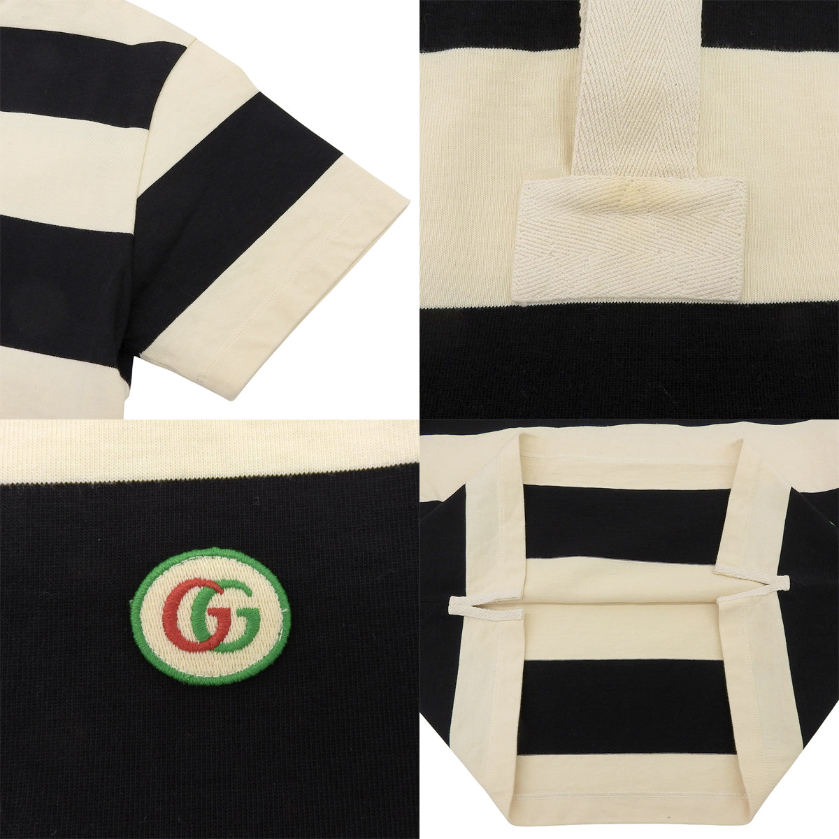 GGロゴワッペン ボーダー ポロシャツ XL