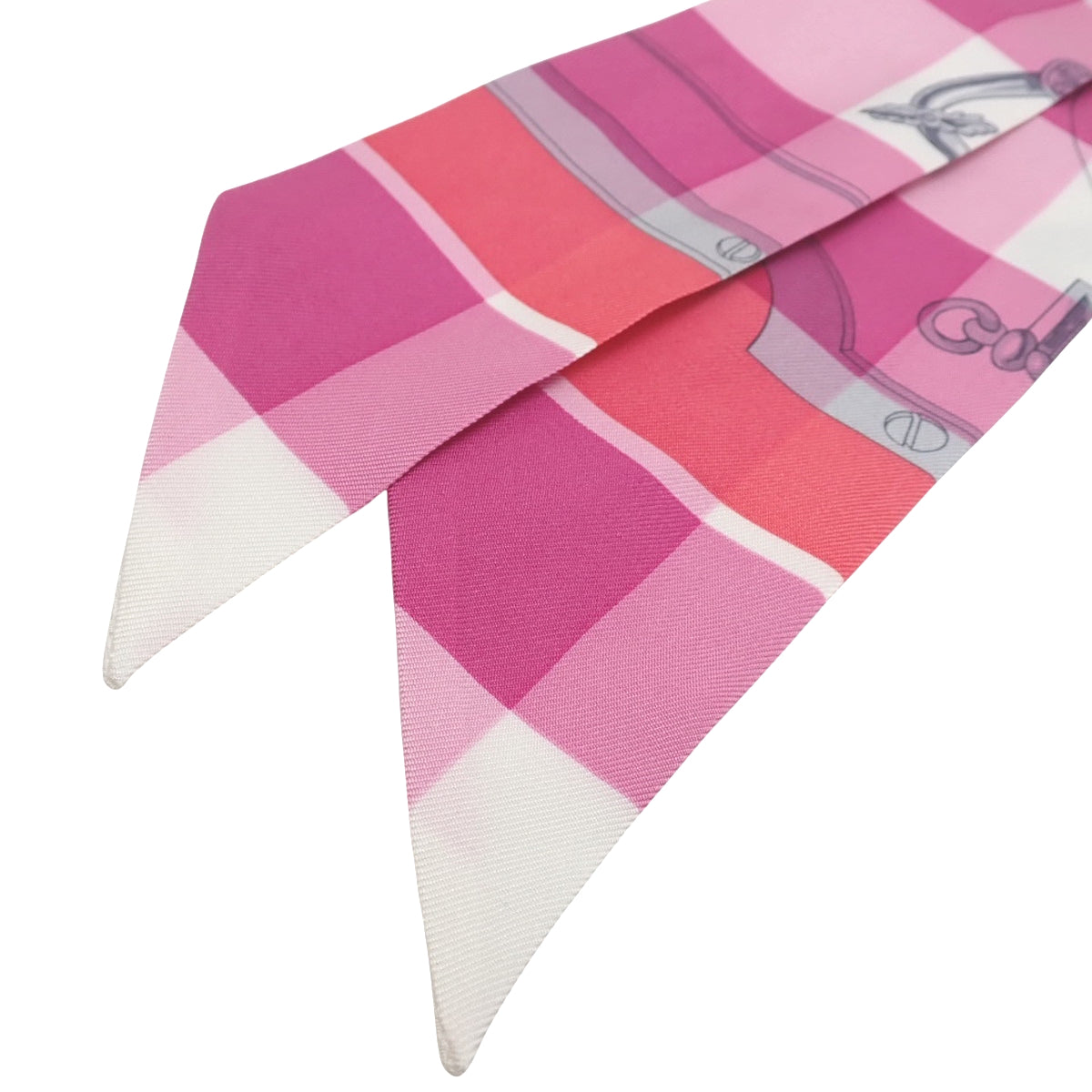 Mors et Gourmettes Vichy 馬銜と鎖 ツイリー シルク