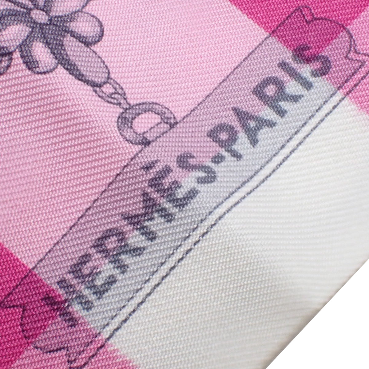 Mors et Gourmettes Vichy 馬銜と鎖 ツイリー シルク