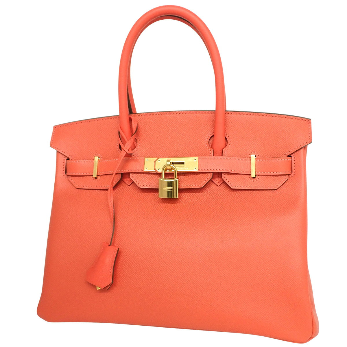 バーキン30 ヴォーエプソン ローズジャイプール ゴールド金具 X刻印