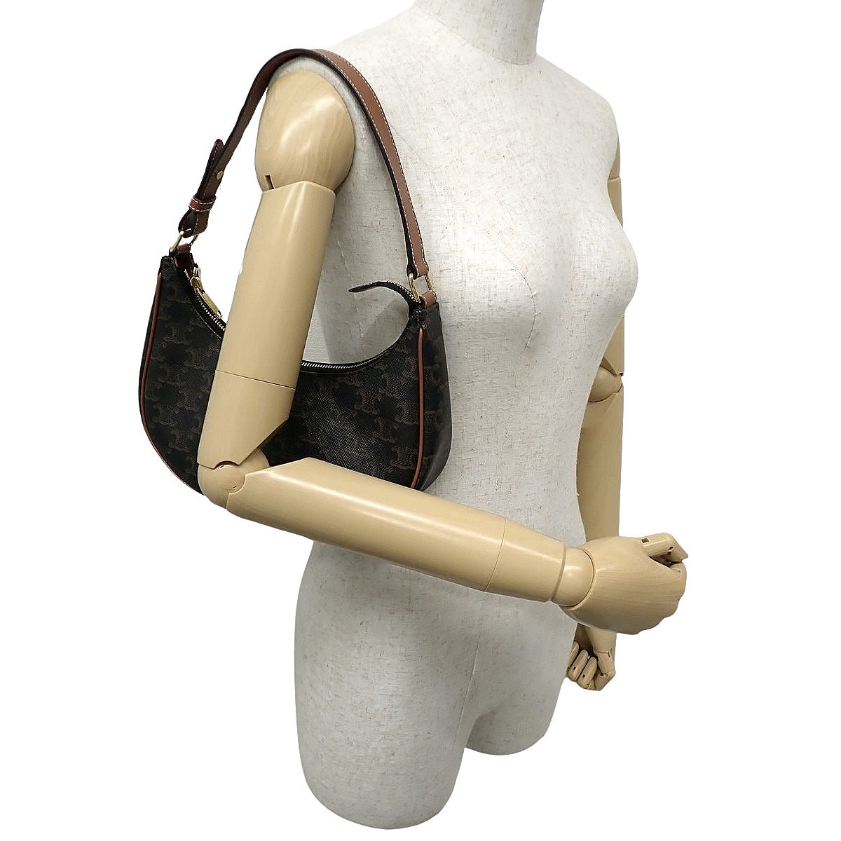 AVA アヴァ バッグ カーフ トリオンフキャンバス タン 193952BZJ.04LU